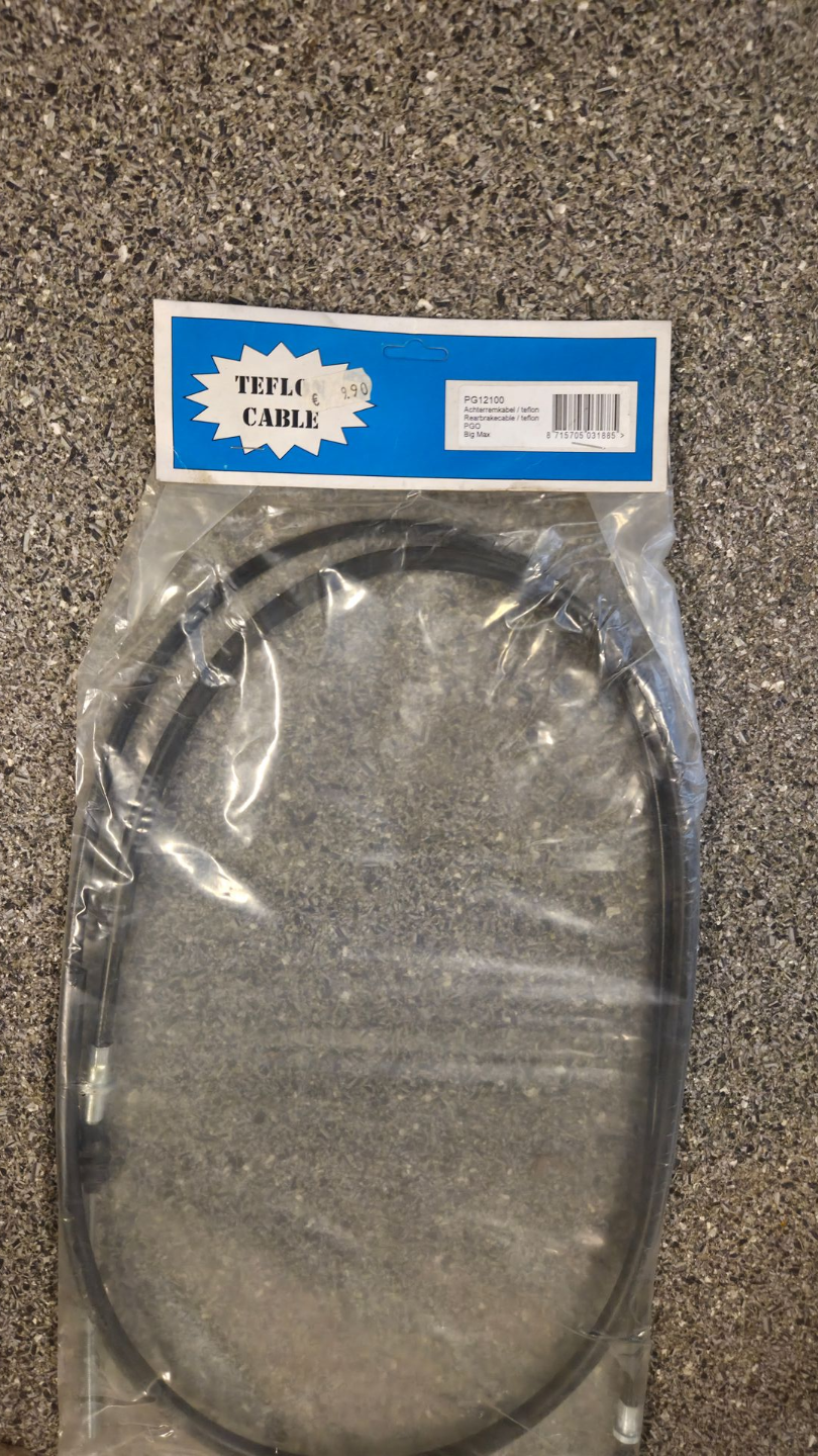 Remkabel achter BIG MAX (PG12100)