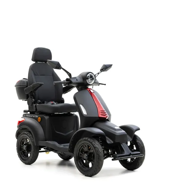 For Motion On Four scootmobiel, 25KM/U, 20Ah lithium accu (ca 40km)