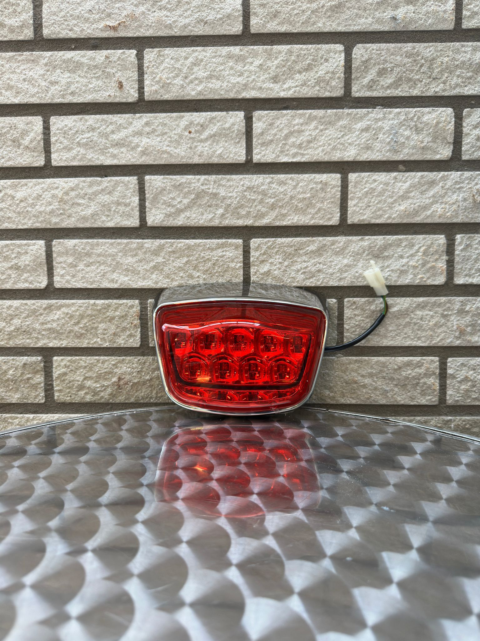 achterlicht driewielscooter standaard