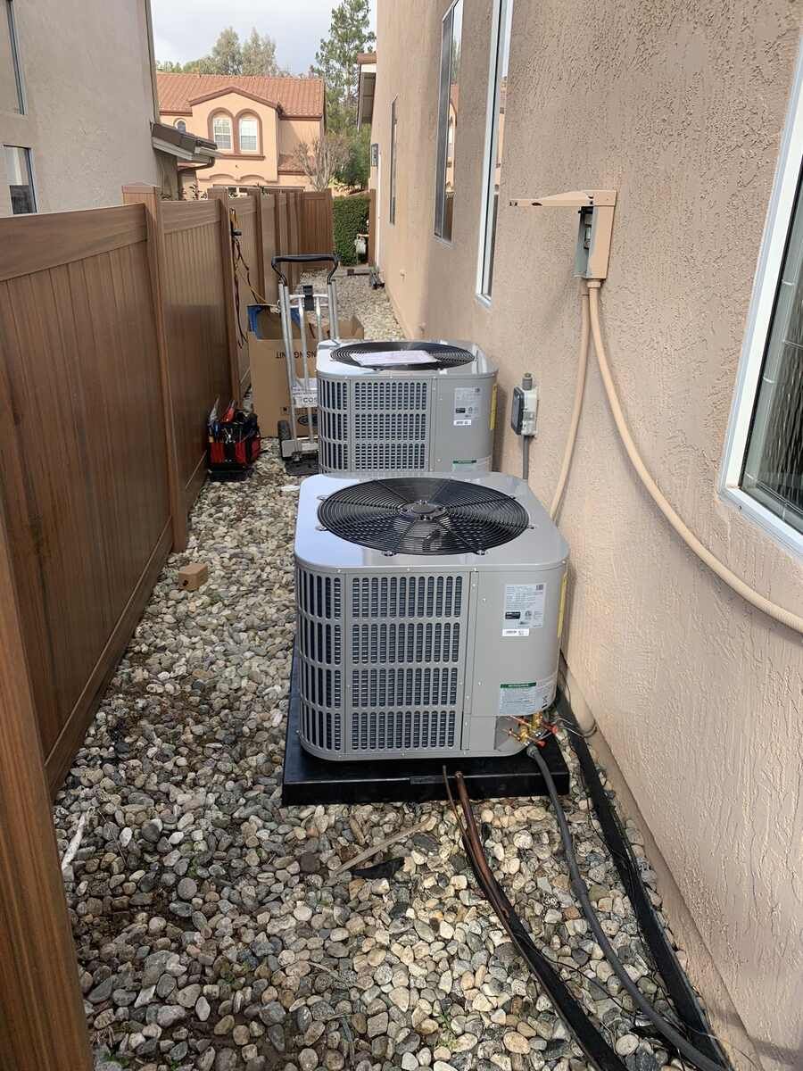 two air conditioning system replacement's  