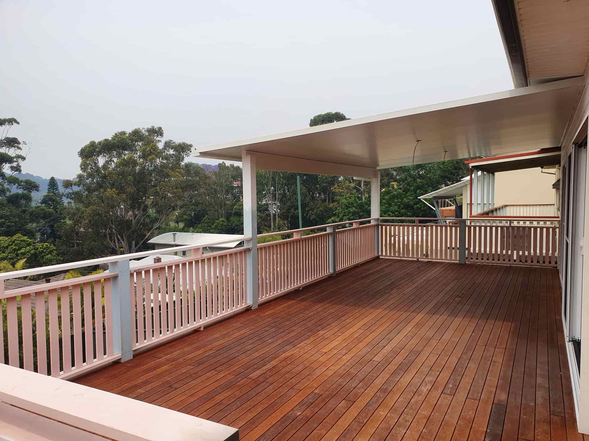 Wooden Deck On The Side Of The House — R3 Construction In Yass, NSW