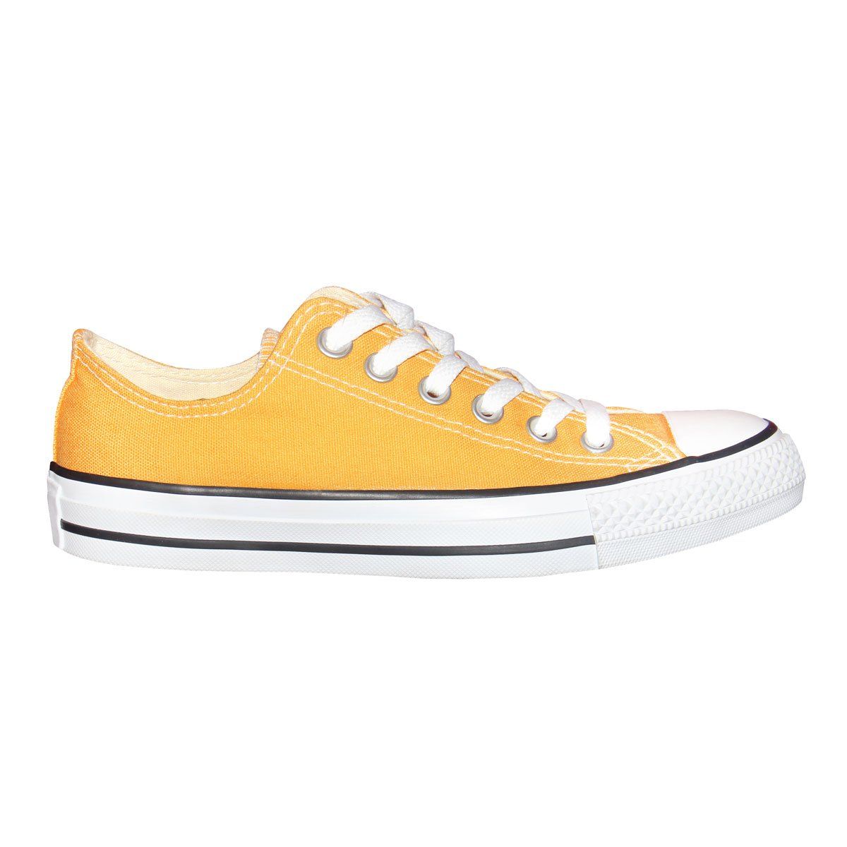 Unisex Yellow Low Top Trainers