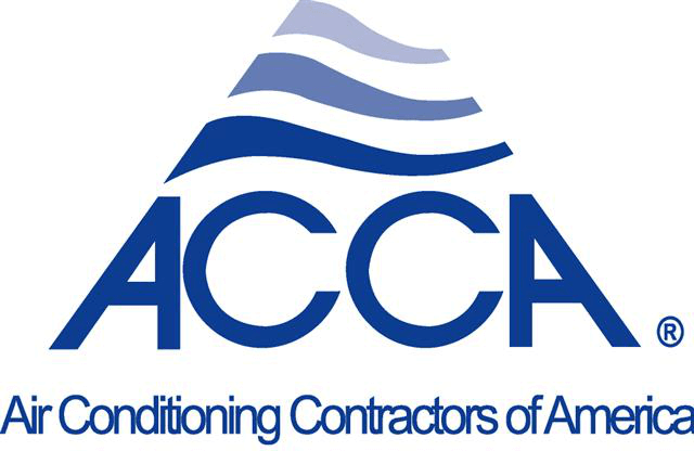 The logo for acca air conditioning contractors of america