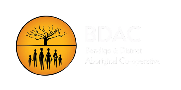 Logo featuring a stylized tree and family figures within a circle, and text: