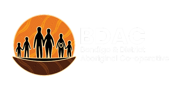 Logo featuring a stylized tree and family figures within a circle, and text: