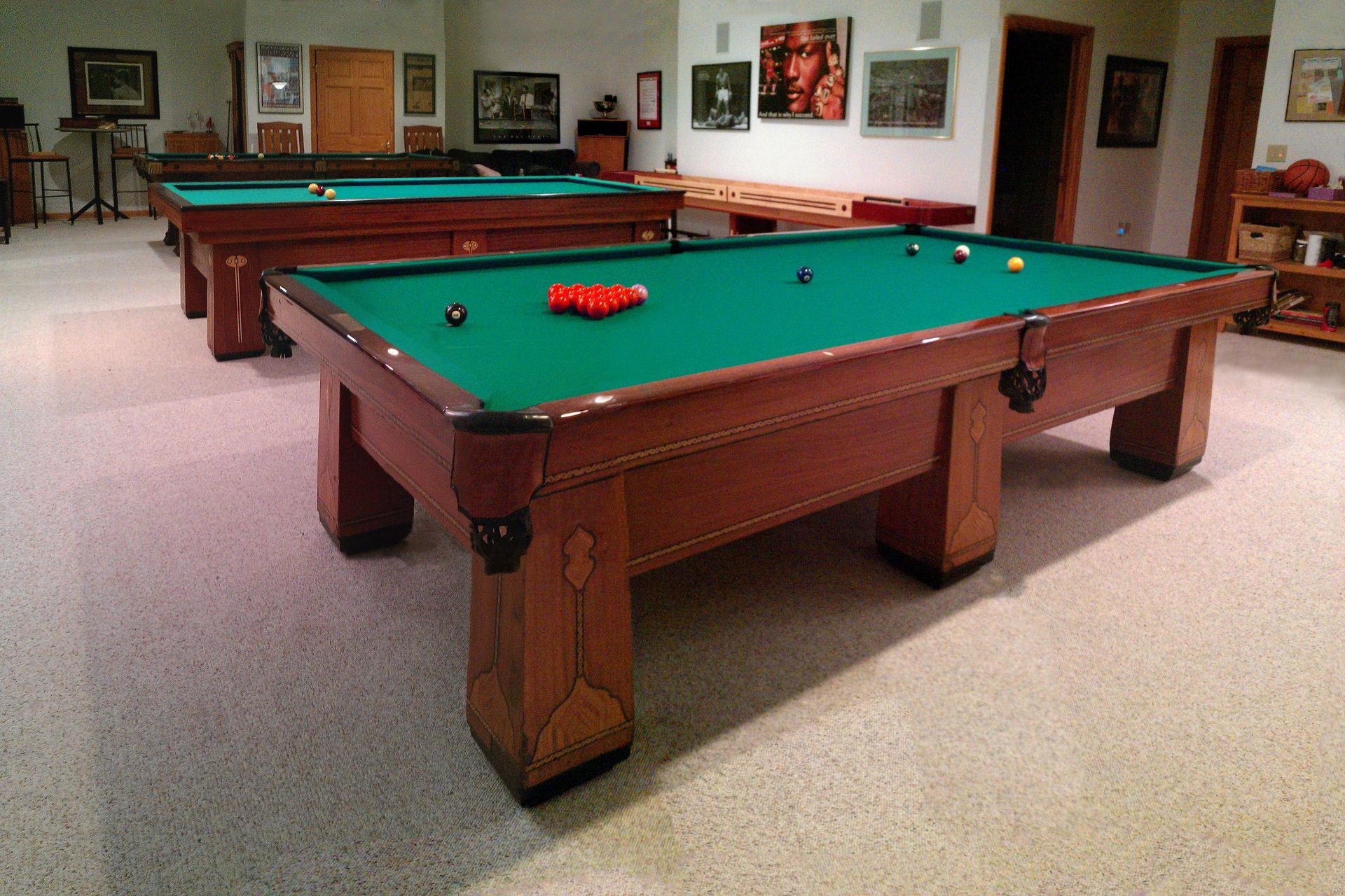 Pool Table Setup and Installation
