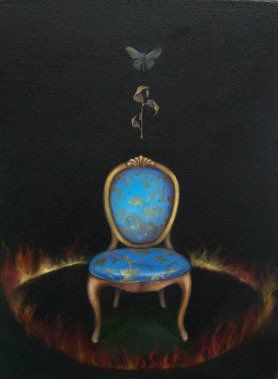 Metamorphosis,  9 inches by 12 inches, oil on linen