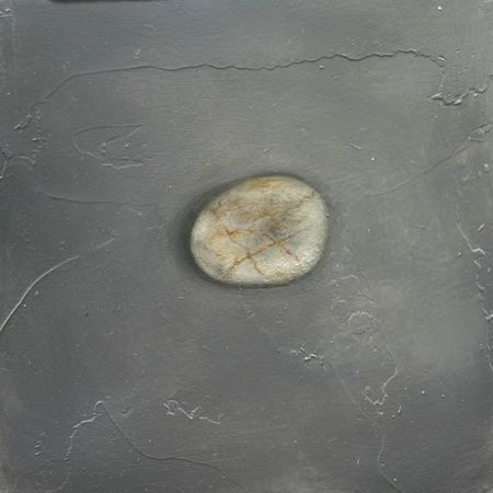 Stone #8, 5 inches by 5 inches, oil on panel