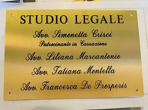 targhe e premiazioni