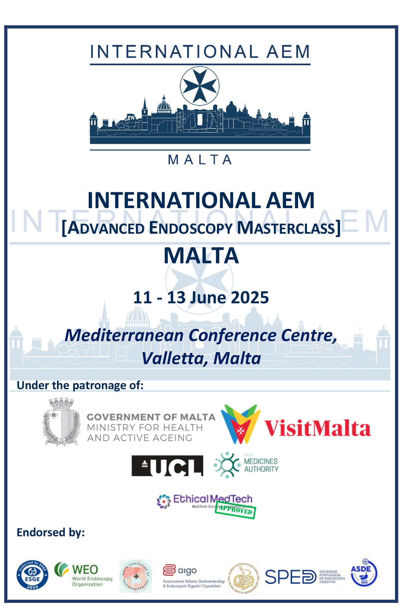 International AEM Malta Dott. Sandro Sferrazza 