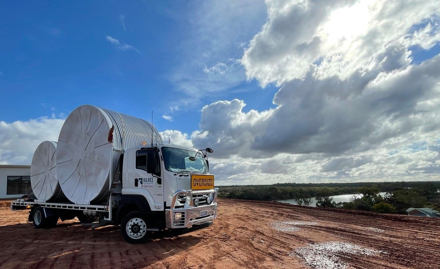 Steel Water Tank Deliveries Brisbane QLD