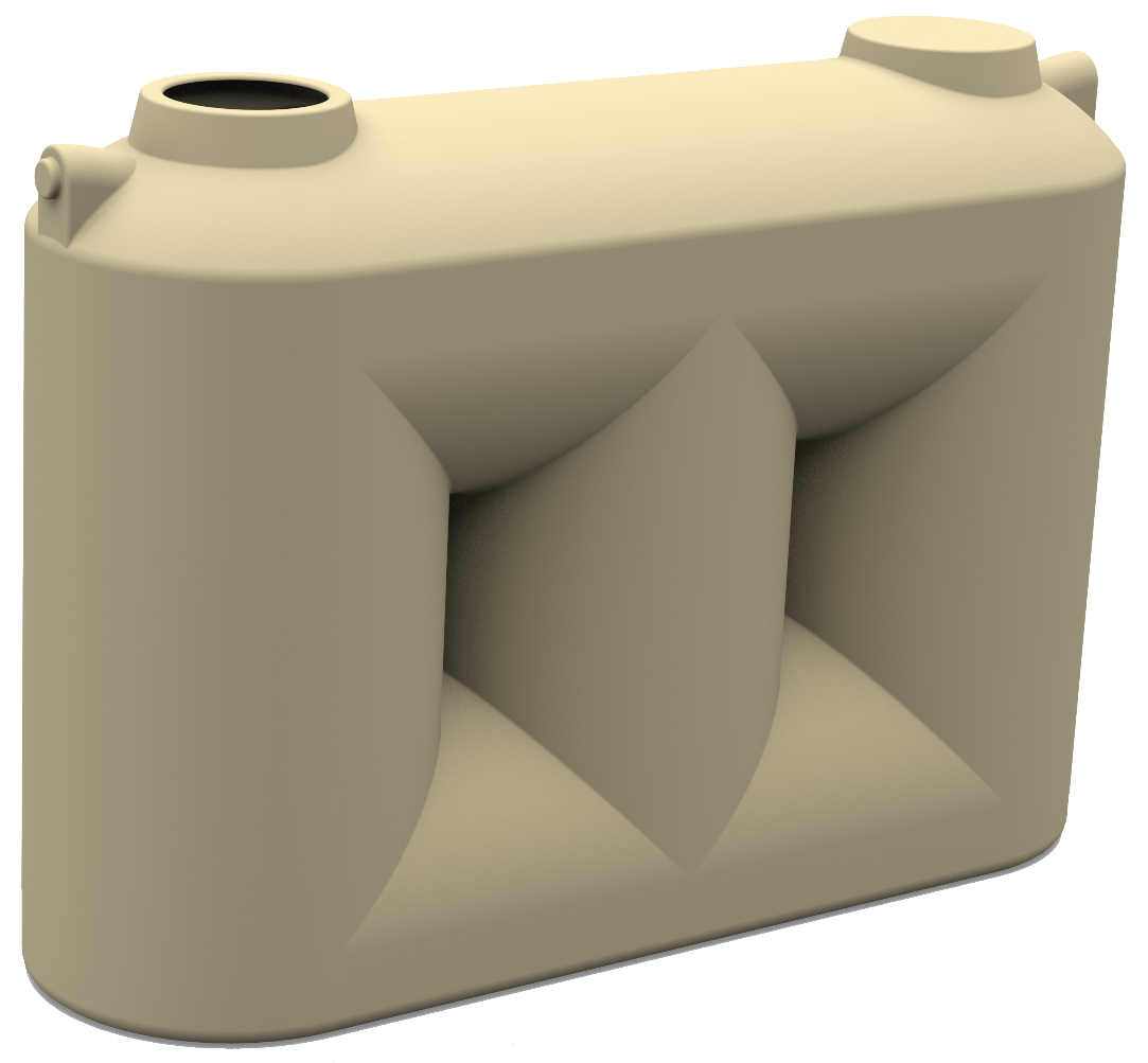 5,000 Litre Slimline Poly Water Tank 5000 Litre Slimline Poly Water Tank QLD