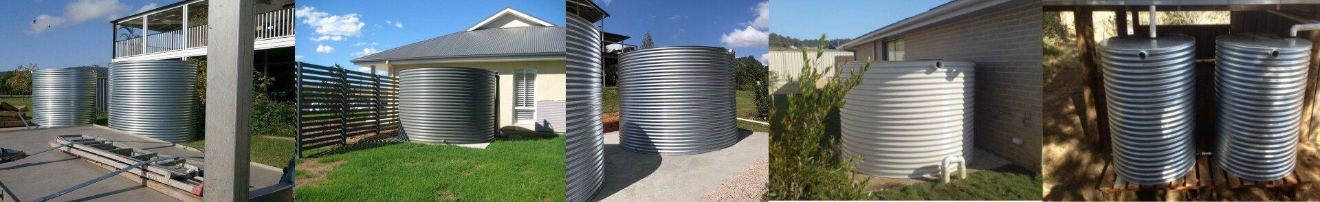 Round Steel Water Tanks Brisbane QLD
