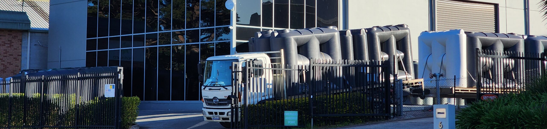 Slimline Poly Water Tanks Gold Coast QLD