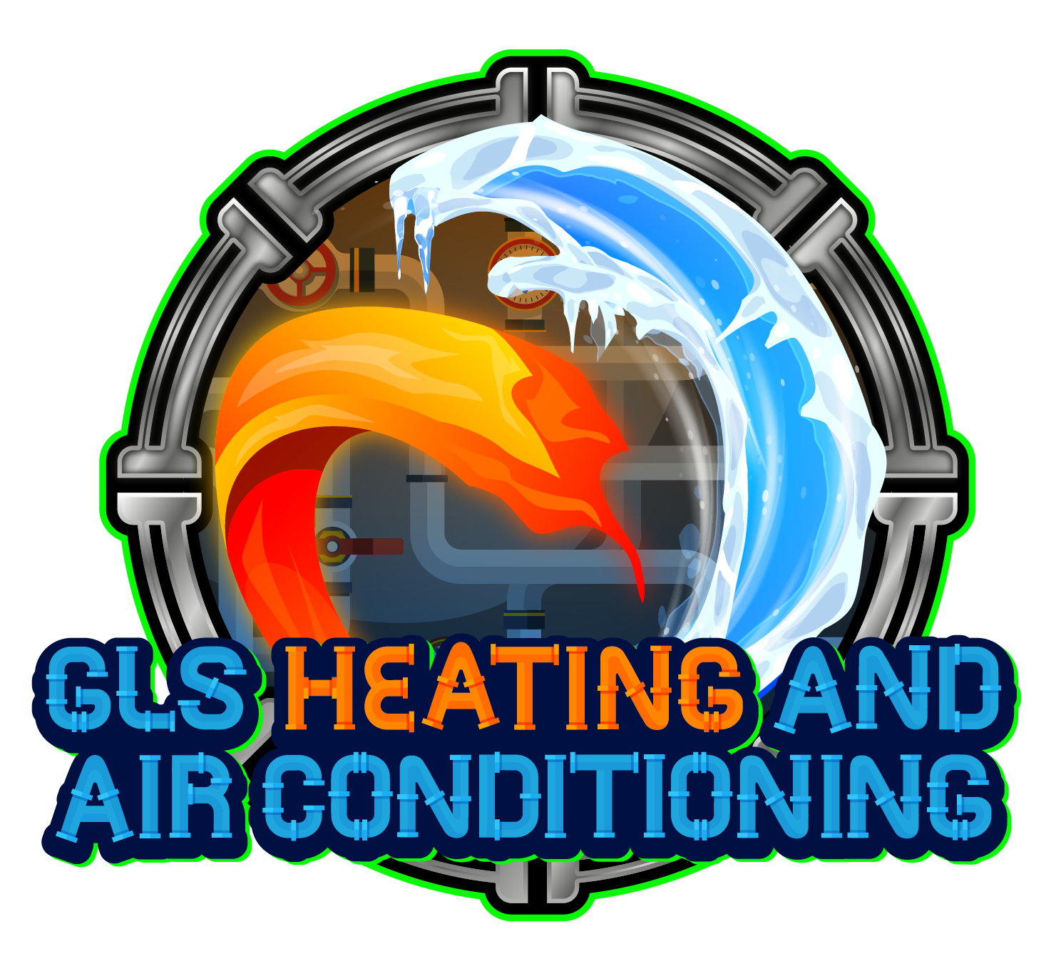 GLS Heating And Air Conditioning LOGO