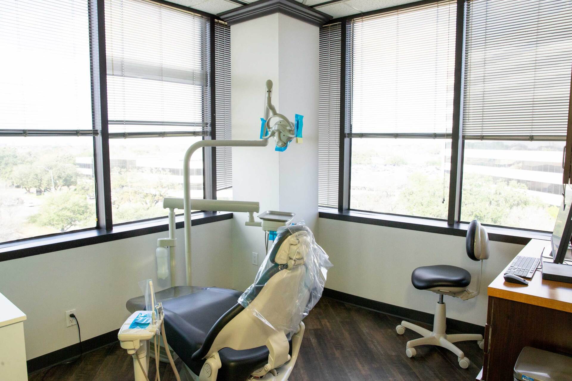 dental chair at St. Hope Foundation in Bellaire, TX
