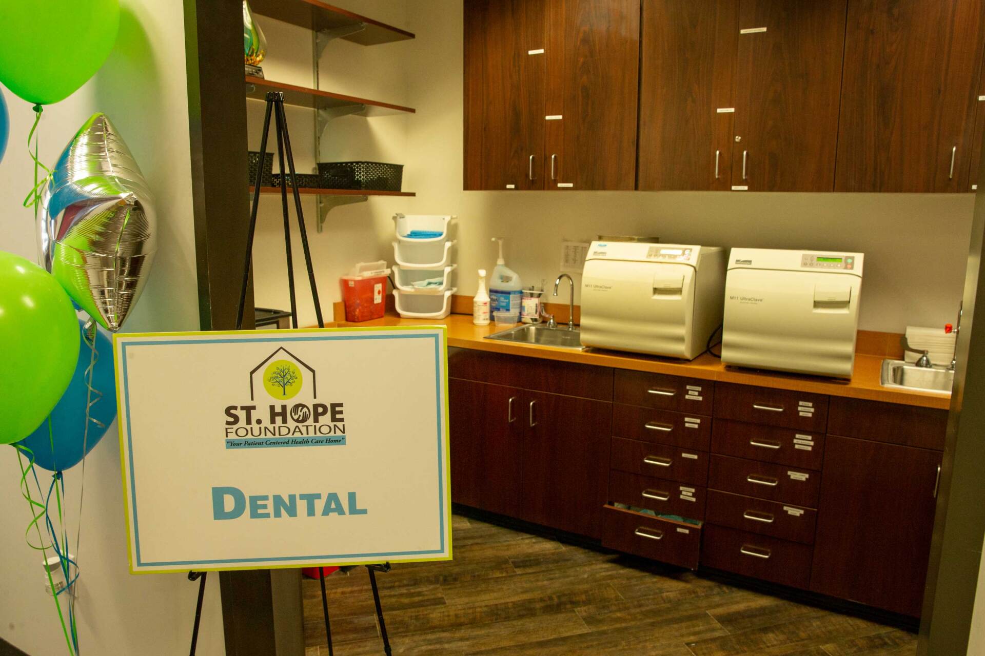 dental office at St. Hope Foundation in Bellaire, TX