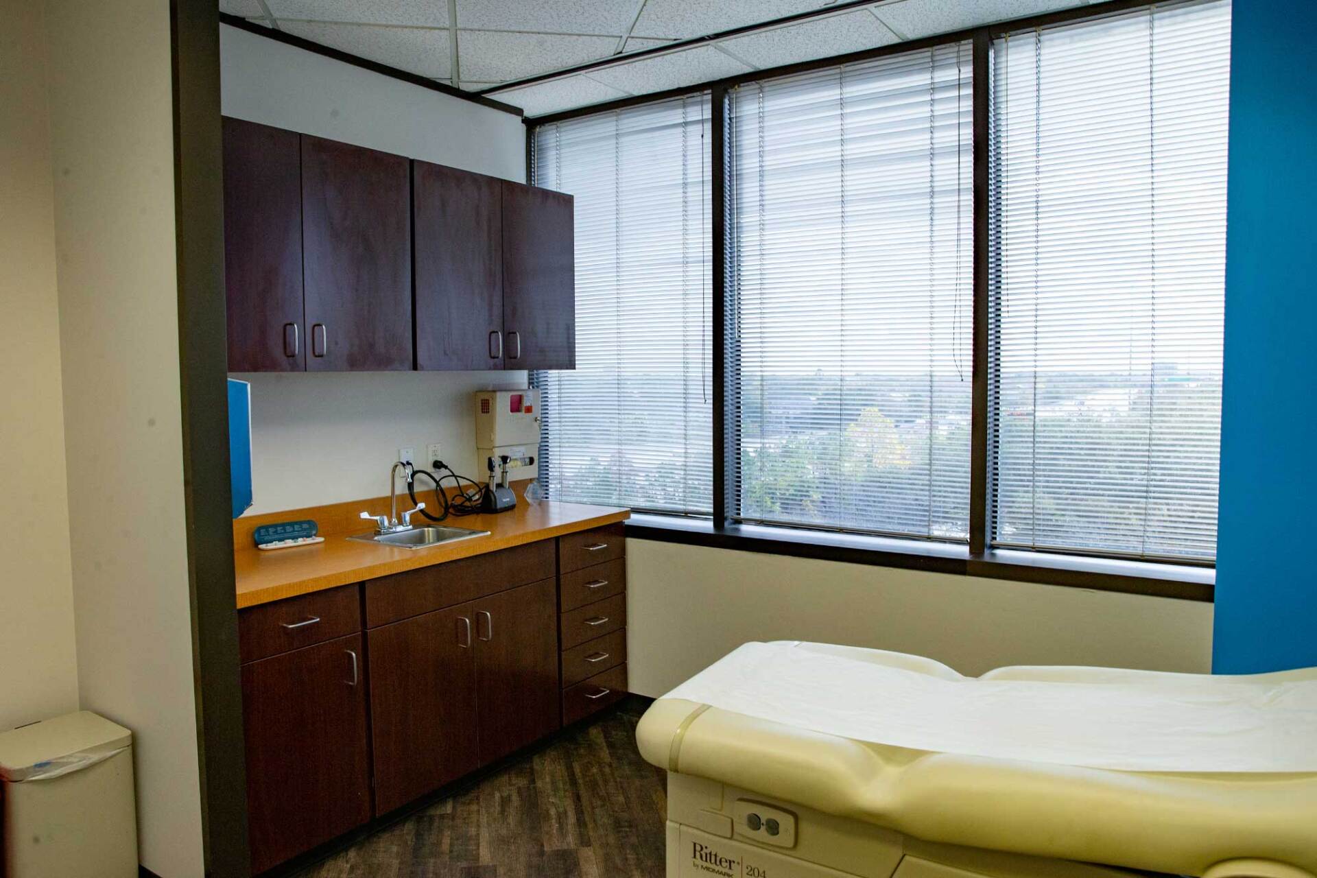 medical room at St. Hope Foundation in Bellaire, TX