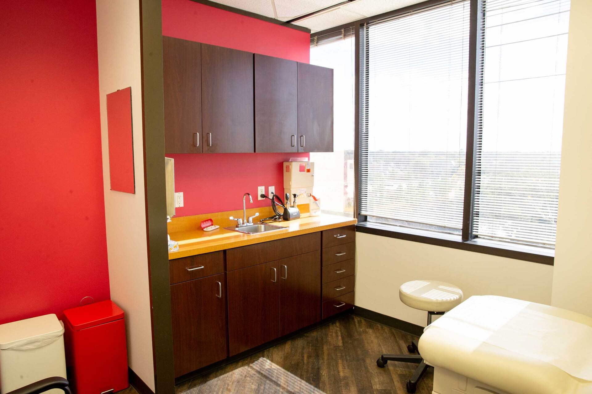medical room at St. Hope Foundation in Bellaire, TX