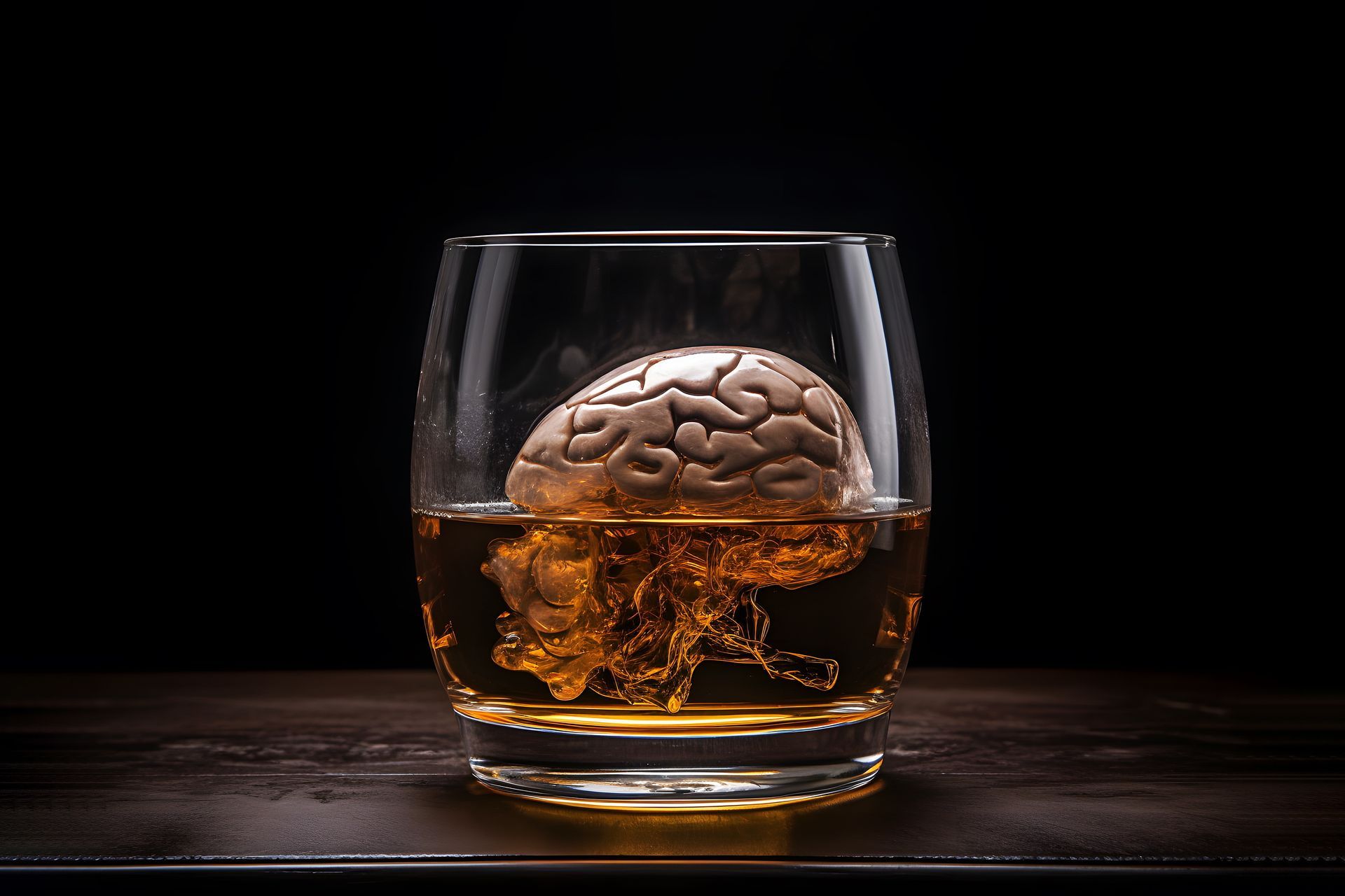 alcohol on the brain