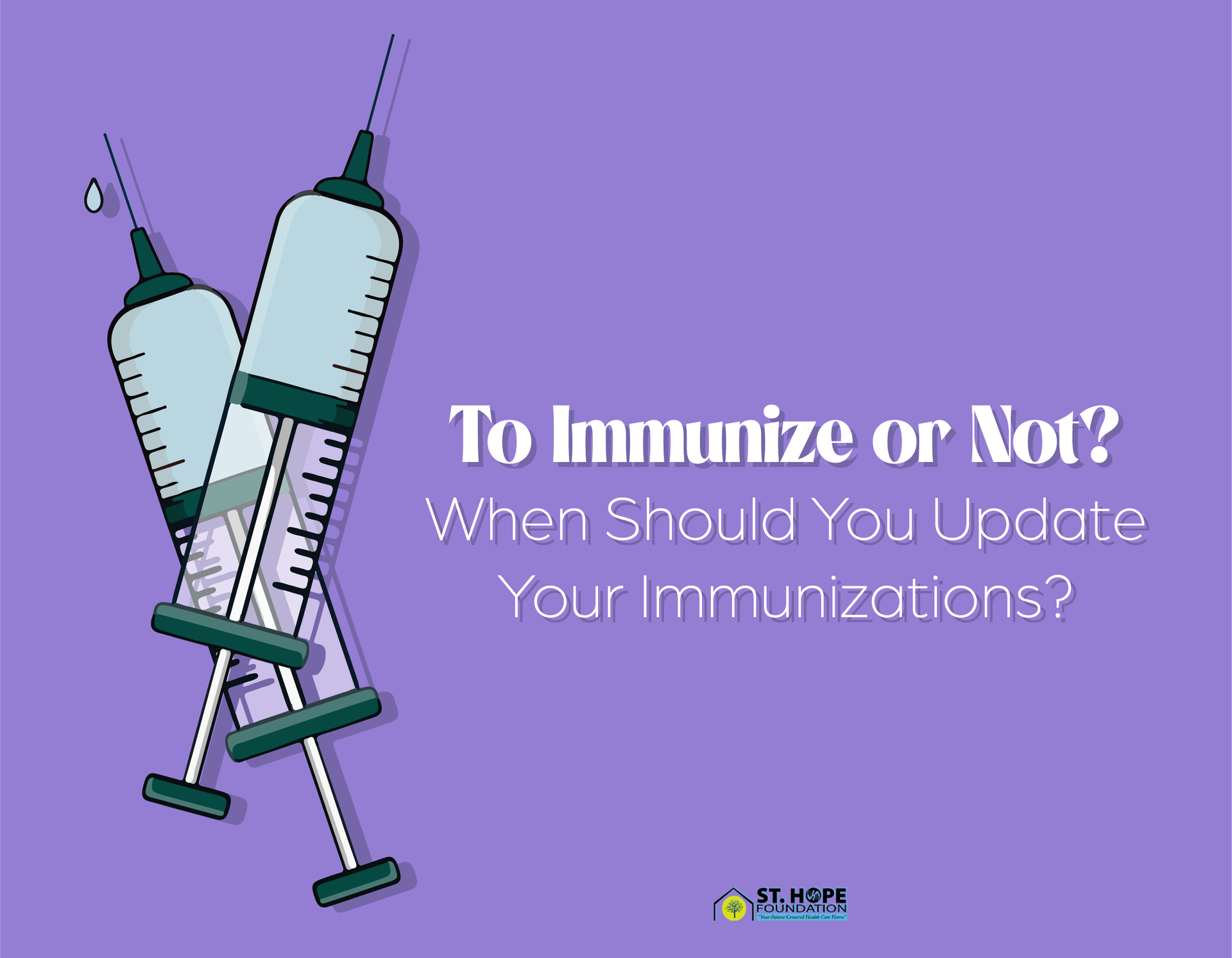 should you get your immunizations?