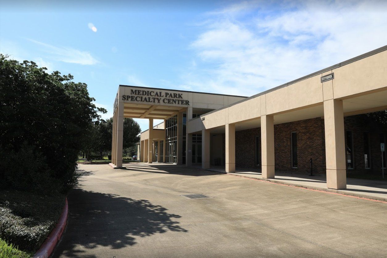 outside of St. Hope Foundation in Dickinson TX