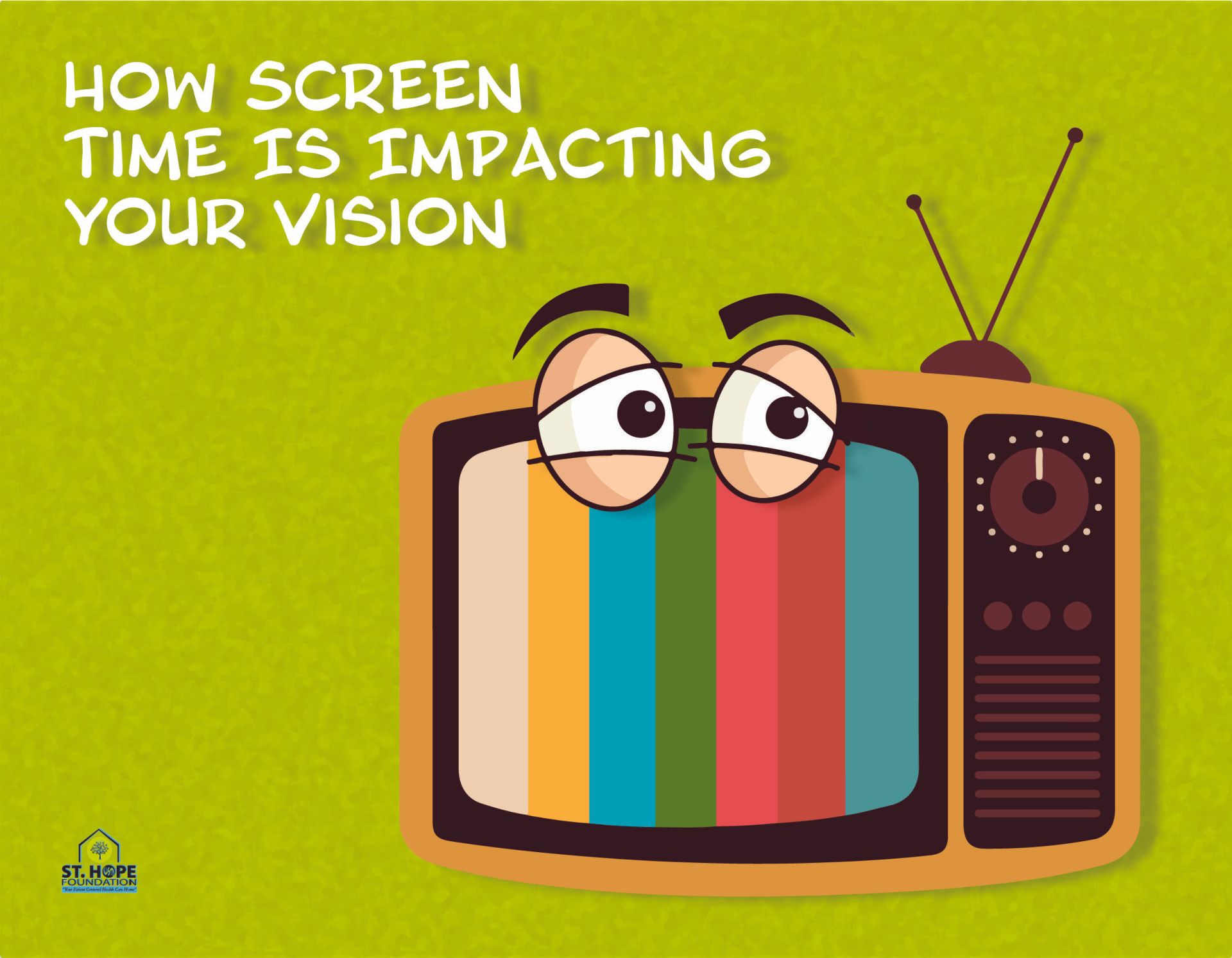 how does screen time affect your vision?