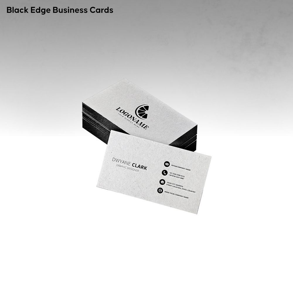 image of Black Edge Business Cards