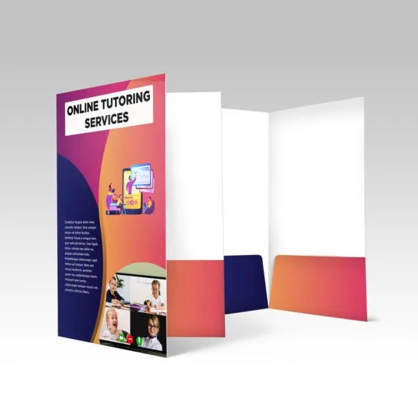 image of 5.25x10.5 Presentation Folder