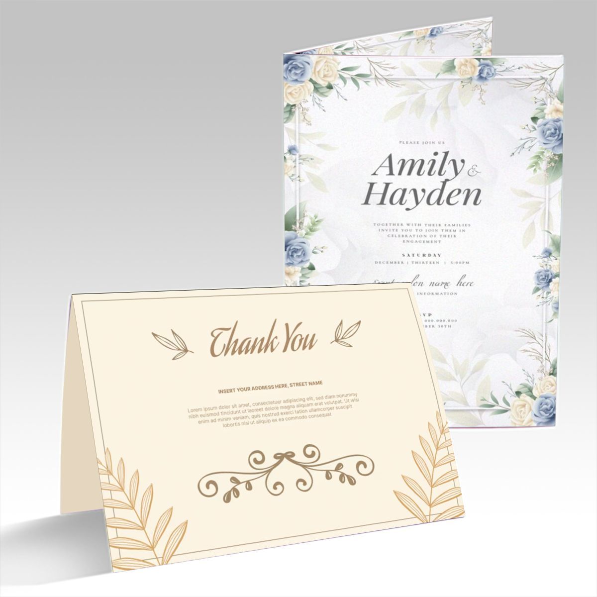image of Dual Raised Greeting Cards