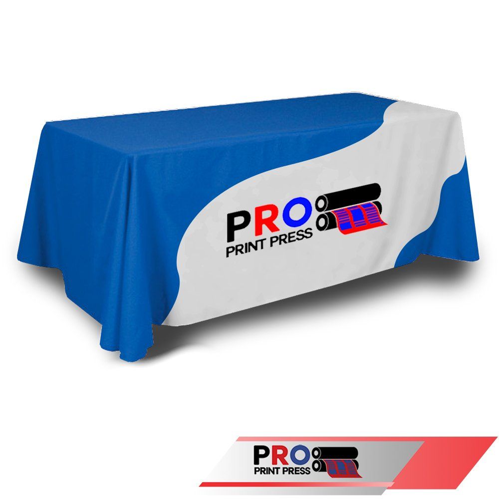 image of a pro print press table throws