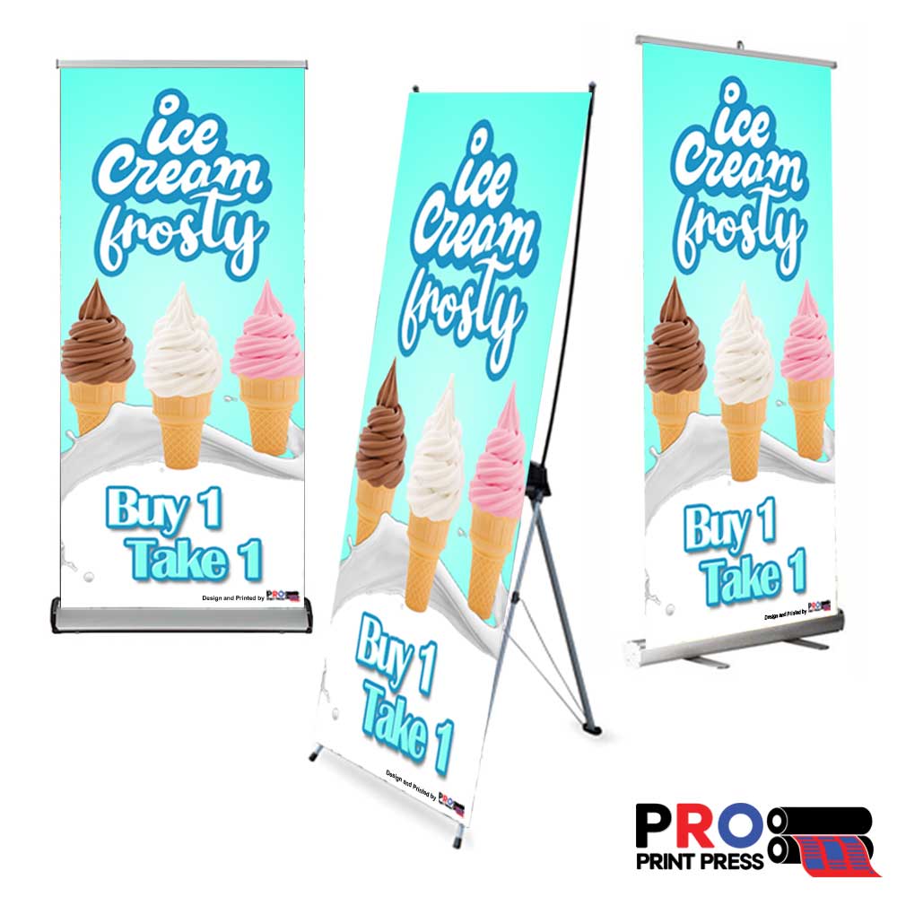 Image of a Custom Printed Pop Up Banners