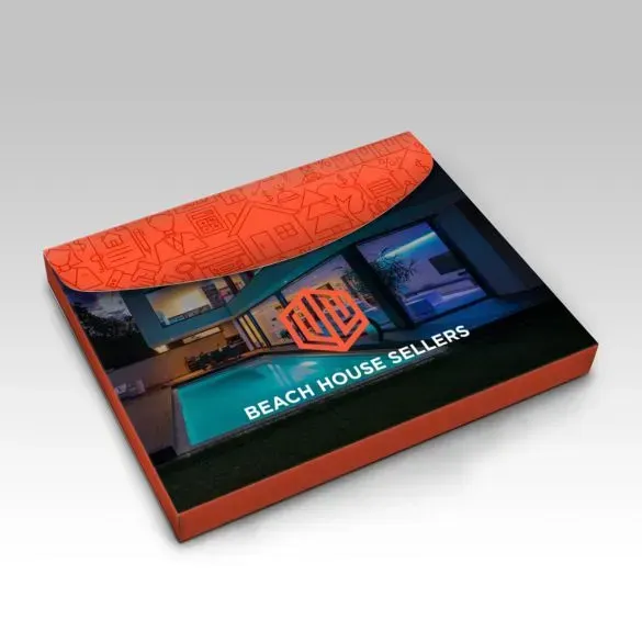 Image of brochure and magazines