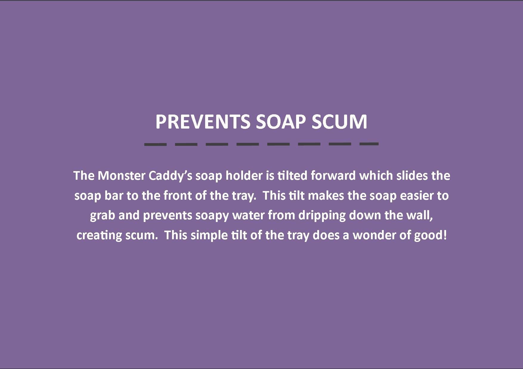 Shower Caddy MonsterCaddy description images 4