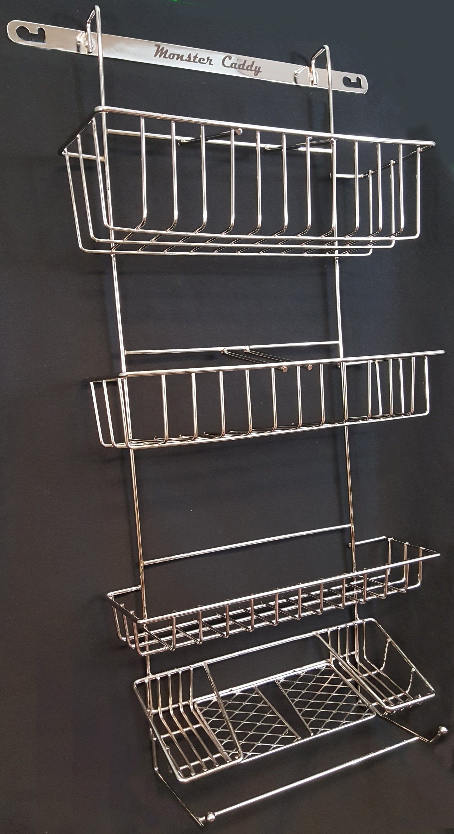 Monster Caddy Shower Caddy display