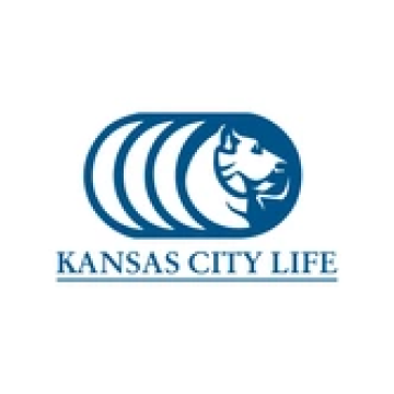 The kansas city life logo has a tiger on it.