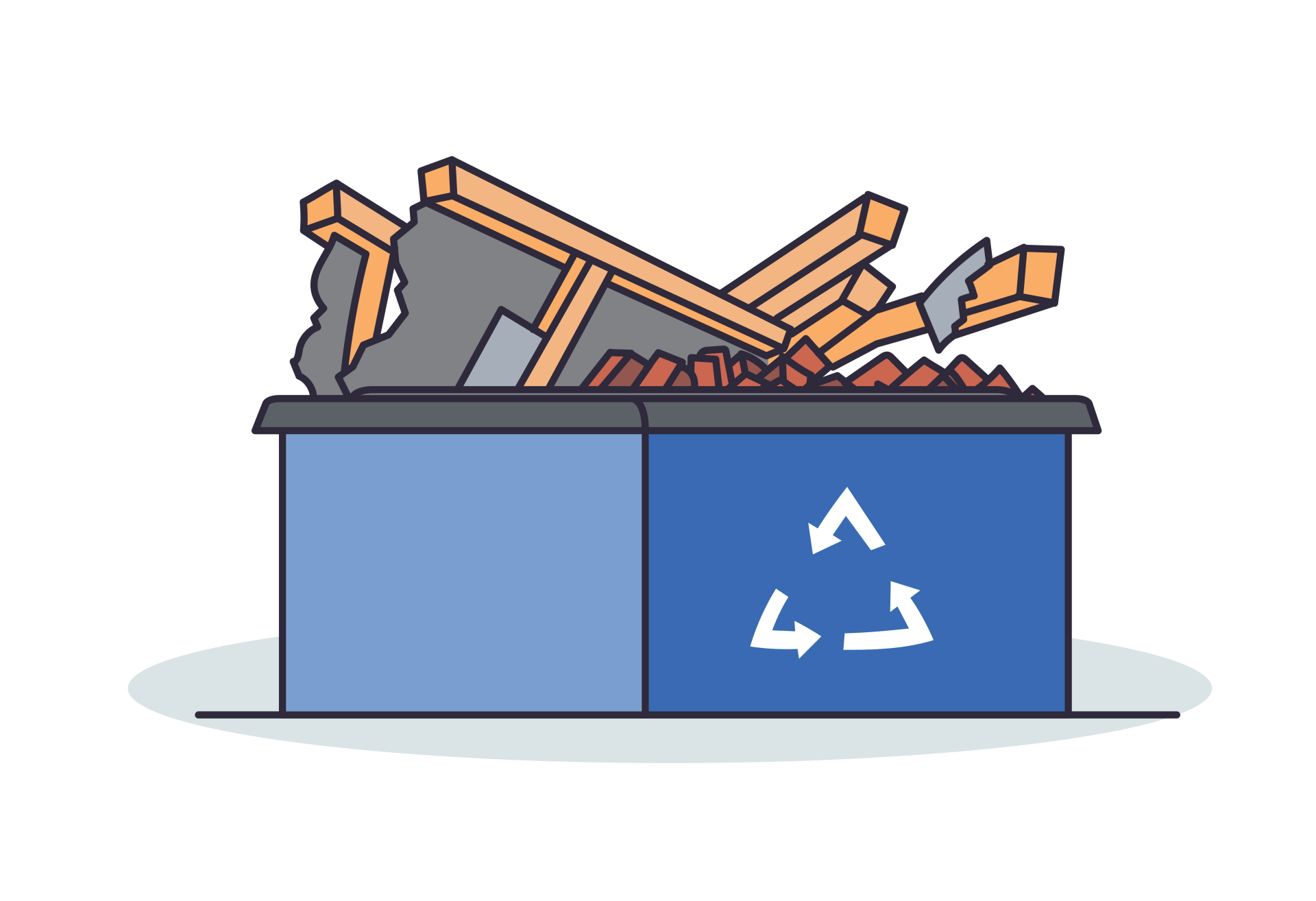 Construction Debris Removal Farmington