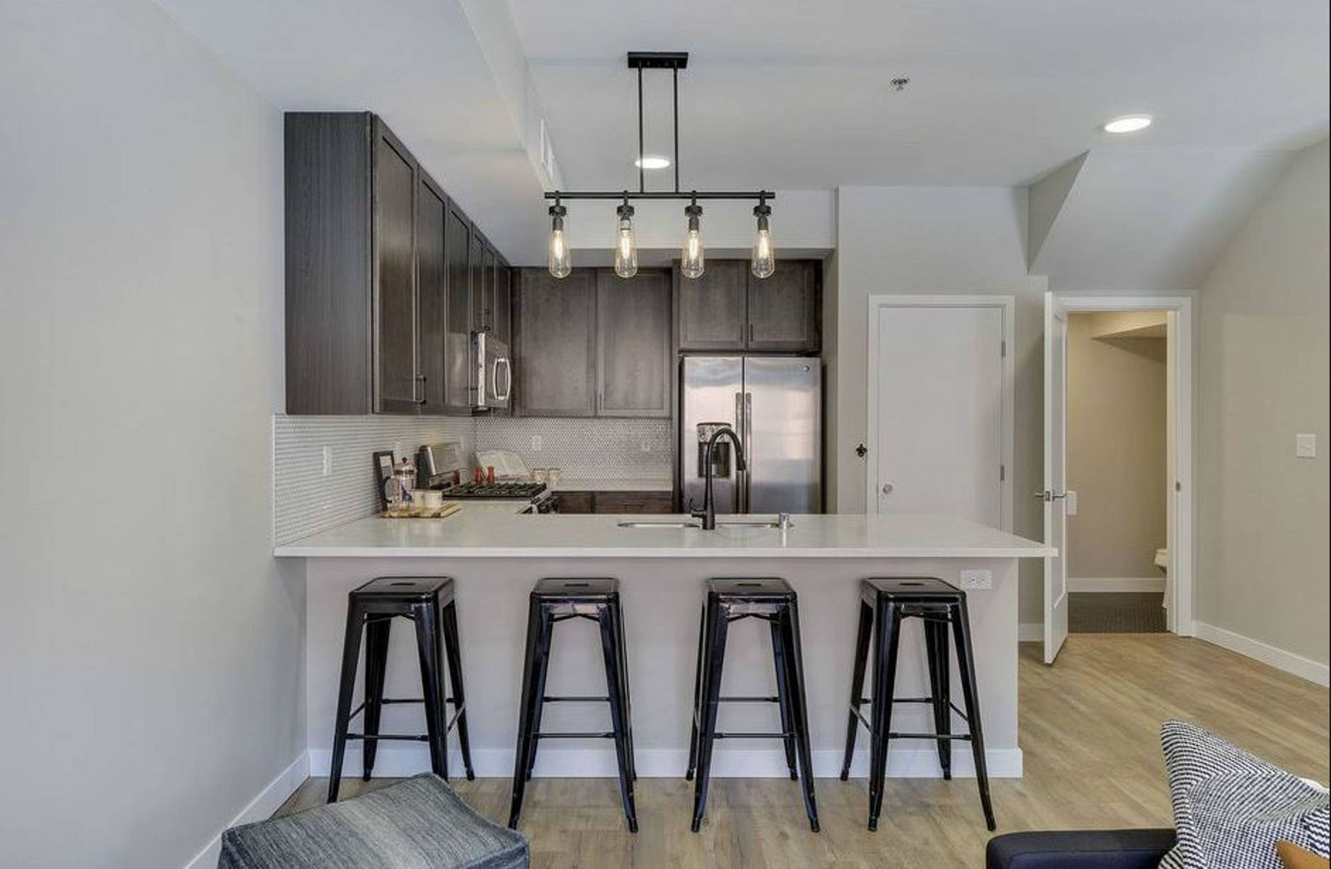 apartment floor plan.