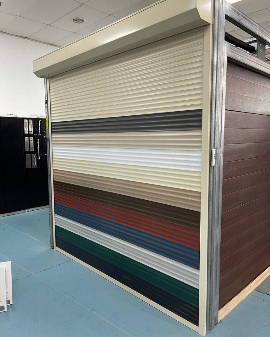 There Are Many Different Types of Garage Doors in This Room — Lock & Door in Wodonga, VIC