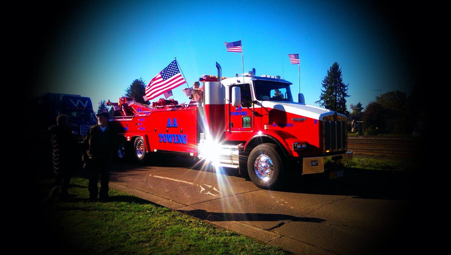 AA Towing White Car — Albany, OR — AA Towing