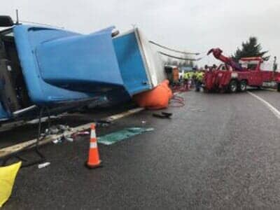 Blue Truck — Albany, OR — AA Towing