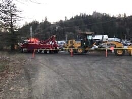 AA Towing Truck in Traffic — Albany, OR — AA Towing