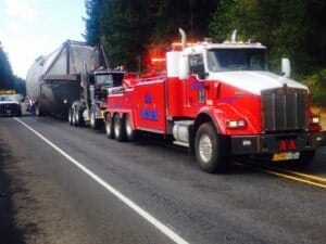 Truck Towing Wrecked Truck — Albany, OR — AA Towing