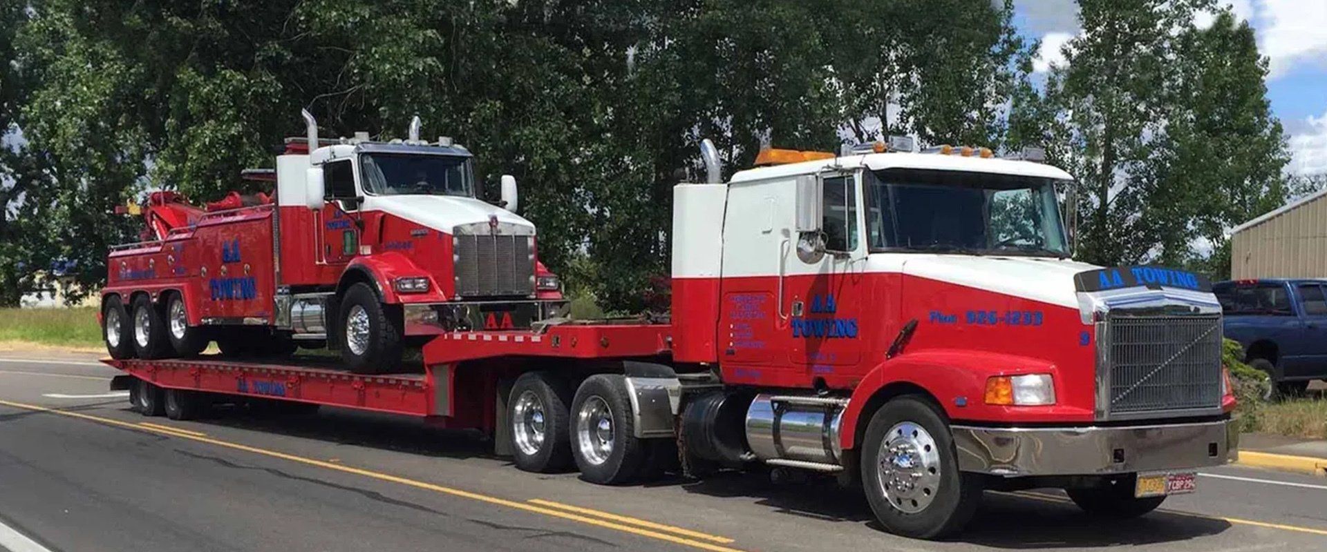 Big and Small Tow Trucks — Albany, OR — AA Towing