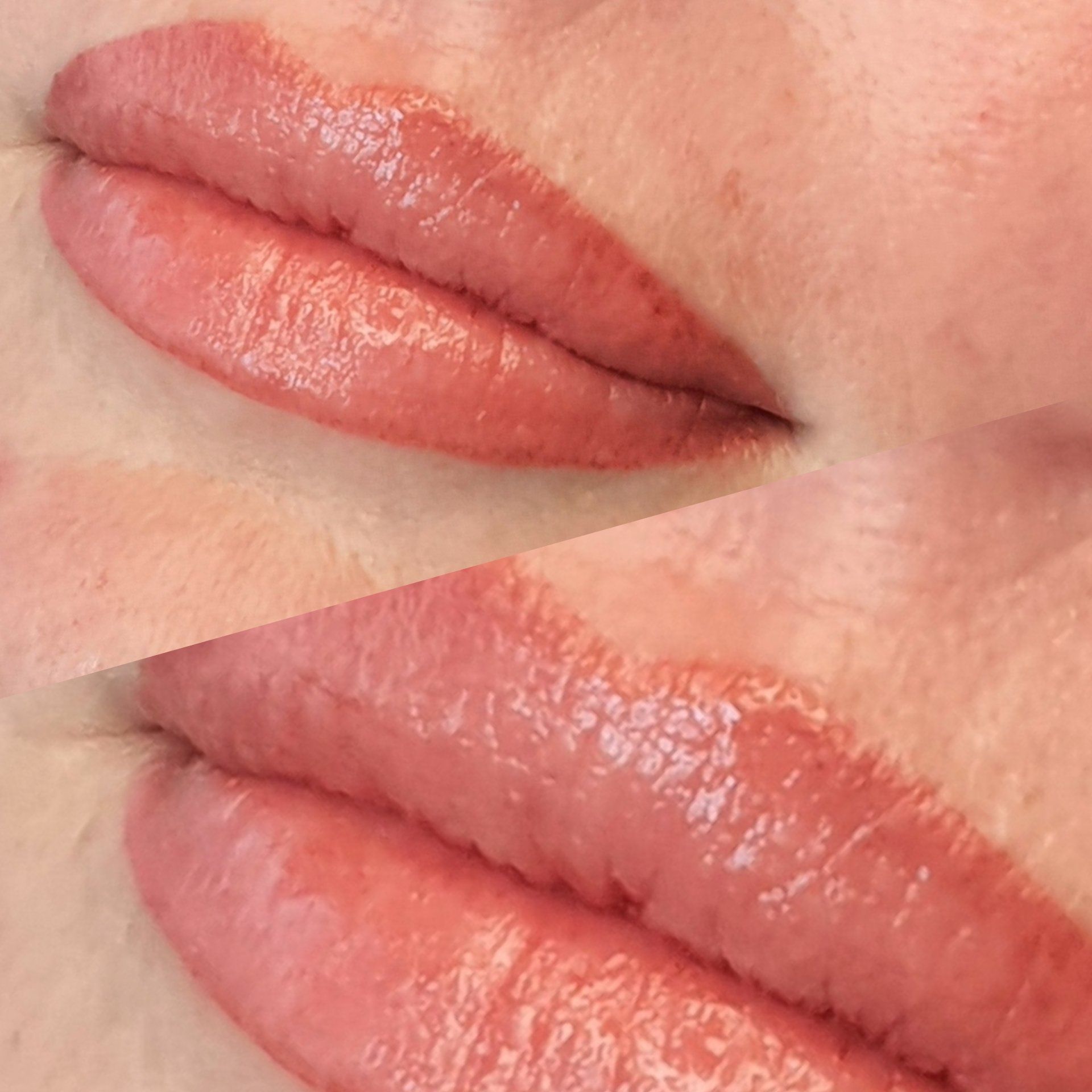 Lips After Cosmetic Tattoo  - Artisan Cosmetic Tattoo & Beauty, Burleigh Heads, QLD