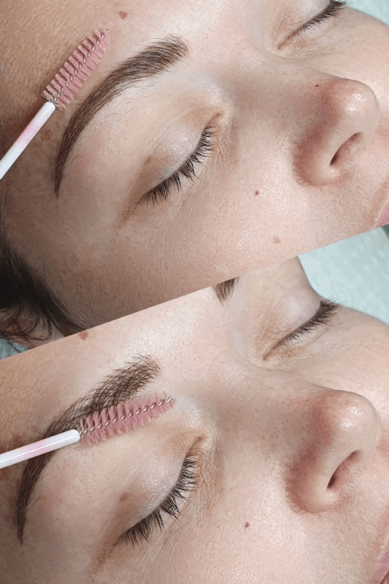 Client Getting Lashes Done  - Artisan Cosmetic Tattoo & Beauty, Burleigh Heads, QLD