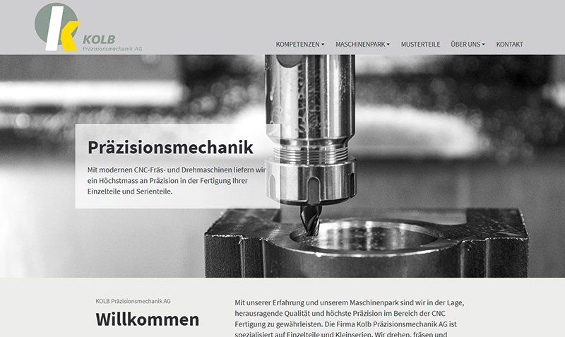 Kolb Präzisionsmechanik Wil SG