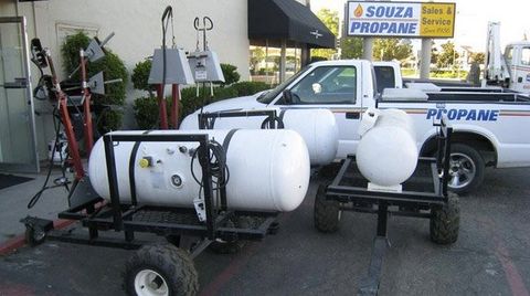 Propane Sales — Propane Tank in Snow in Turlock, CA
