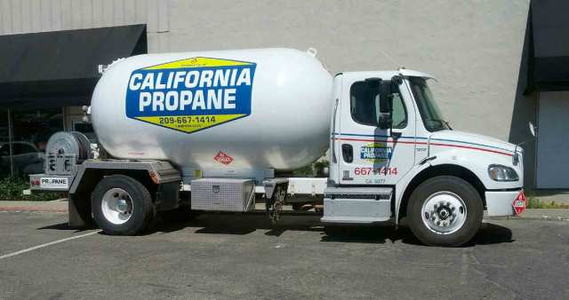 California Propane Sales & Service — Three Propane Tanks in Turlock, CA California Propane Sales & Service — Three Propane Tanks in Turlock, CA