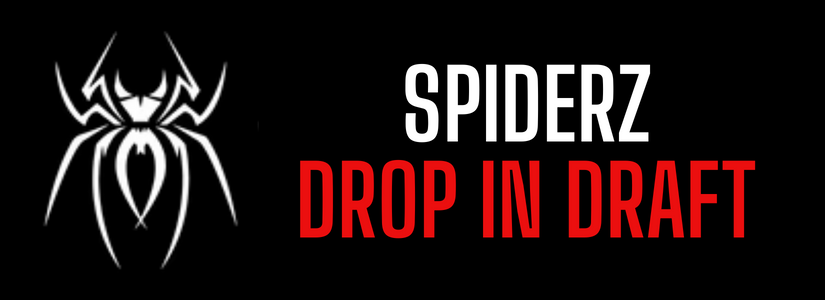 Spiderz Monday Night Drop In Draft League Logo